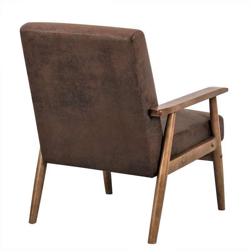 Beachwood Upholstered Arm Chair - Brown