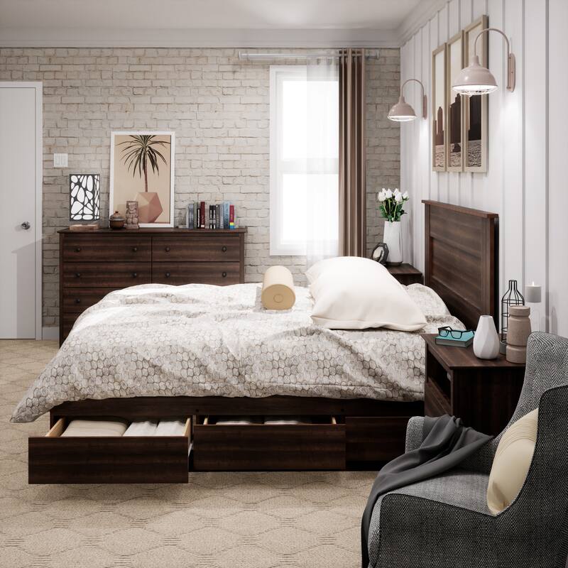 Prepac Queen-sized Flat-panel Headboard (Only)