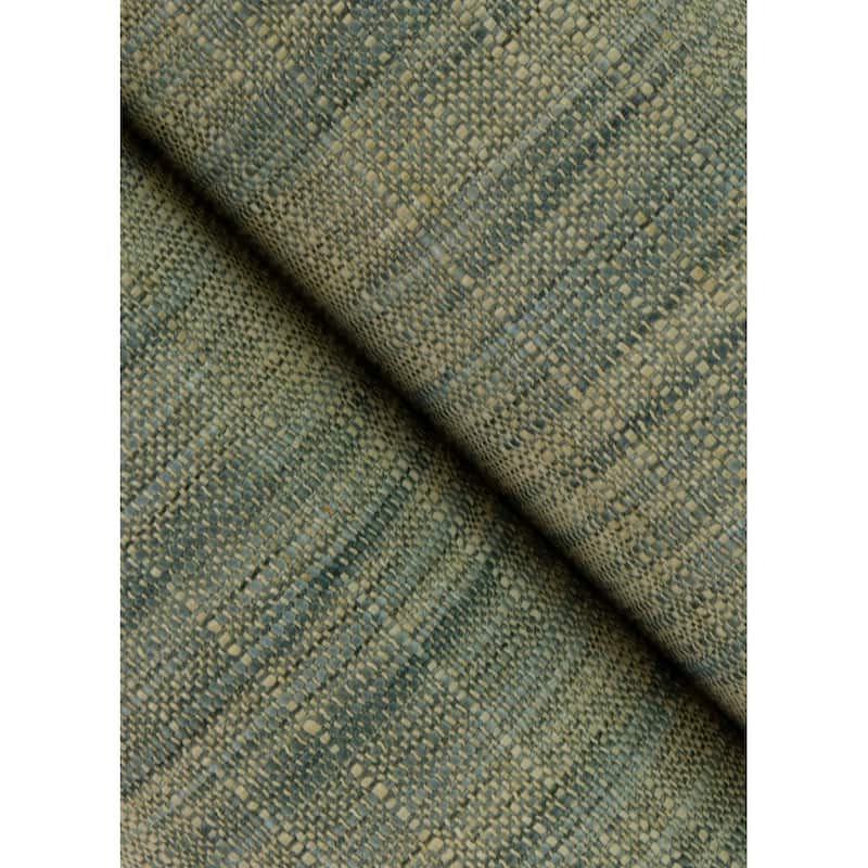 A-Street Prints Genji Green Woven Wallpaper
