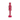 National Tree Company 23 in. HGTV Home Collection Resin Christmas Themed Nut Cracker, Pink