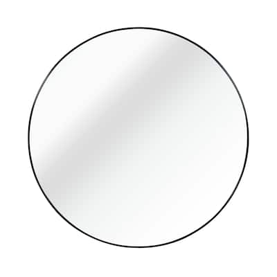 36 Inch Metal Round Bathroom Mirror