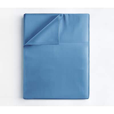 CGK Linens Solid Double Brushed Microfiber Single Flat Sheet/ Top Sheet