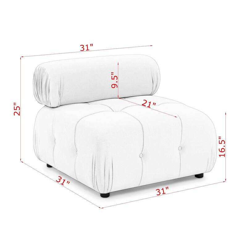 Grey 93" L-Shaped 4-Seat Sofa with Reversible Ottoman