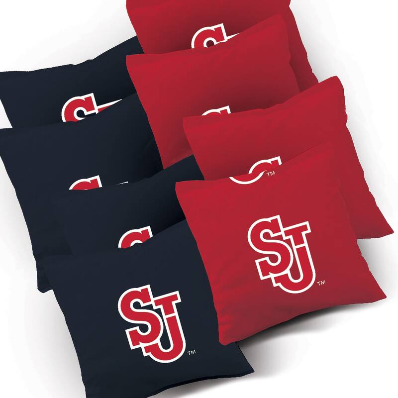 St Johns Smoke NCAA Team Cornhole Boards