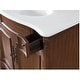 preview thumbnail 8 of 9, Elegant Lighting VF-1047-VW Windsor 36" Free Standing Single Basin