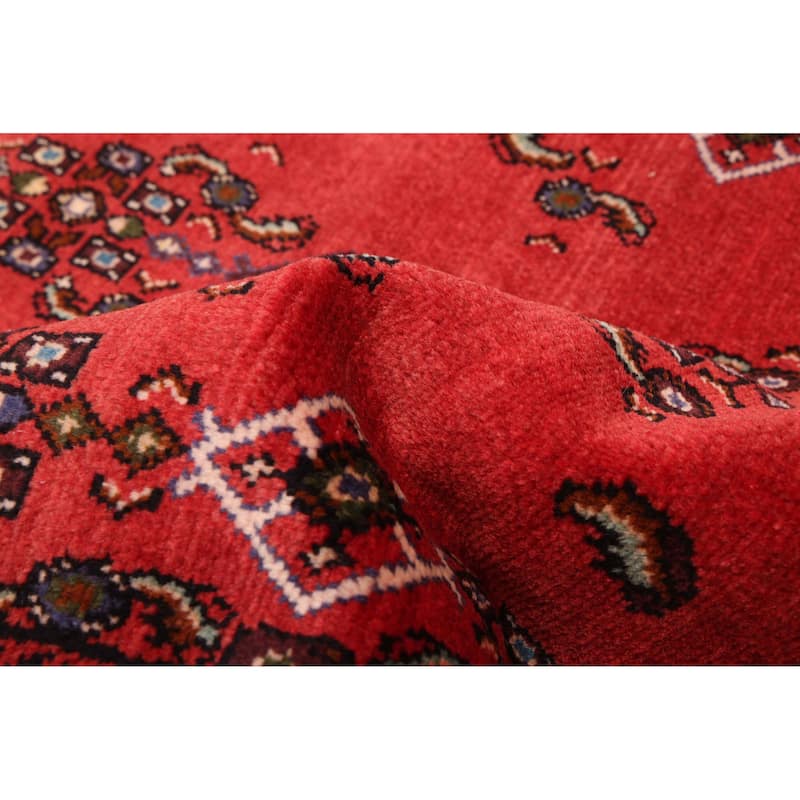 ECARPETGALLERY Hand-knotted Anadol Red Wool Rug - 2'6 x 9'3