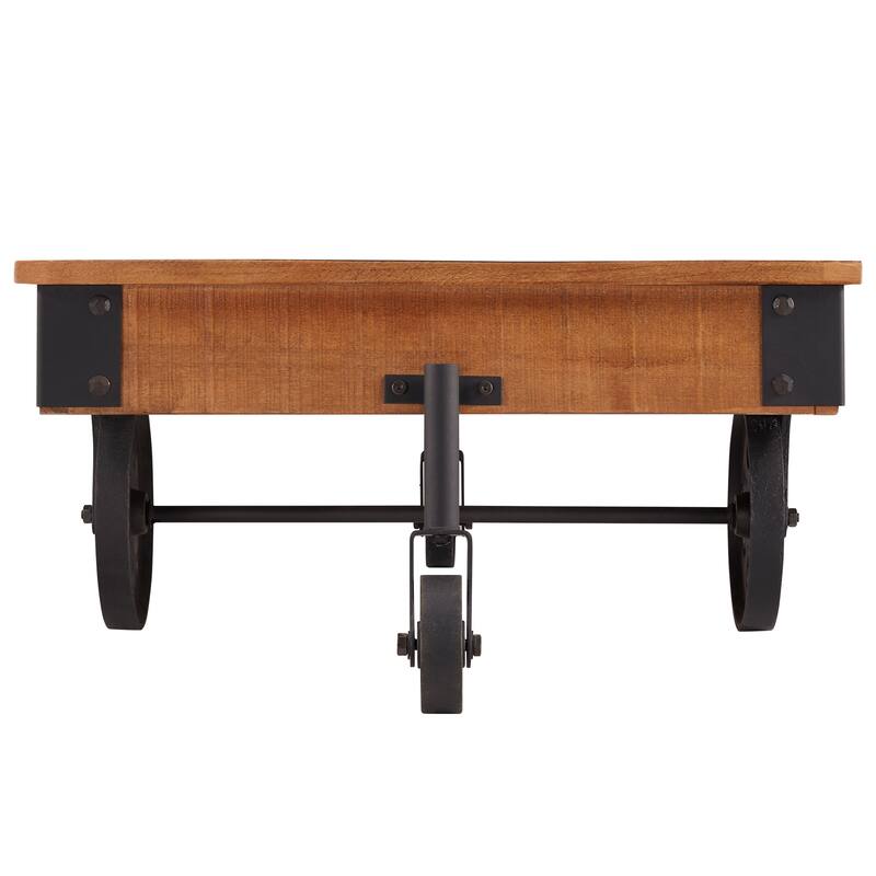 Myra Industrial and Rustic 47-inch Coffee Table by iNSPIRE Q Classic