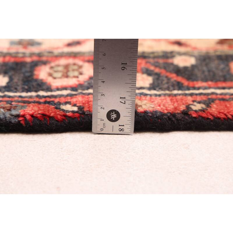 ECARPETGALLERY Hand-knotted Andelz Red Wool Rug - 2'8 x 9'10