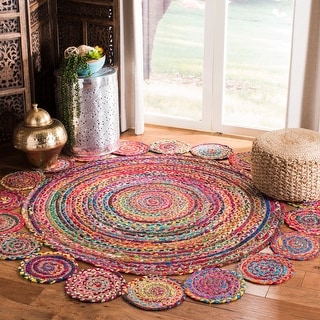 SAFAVIEH Handmade Cape Cod Thora Coastal Jute Rug