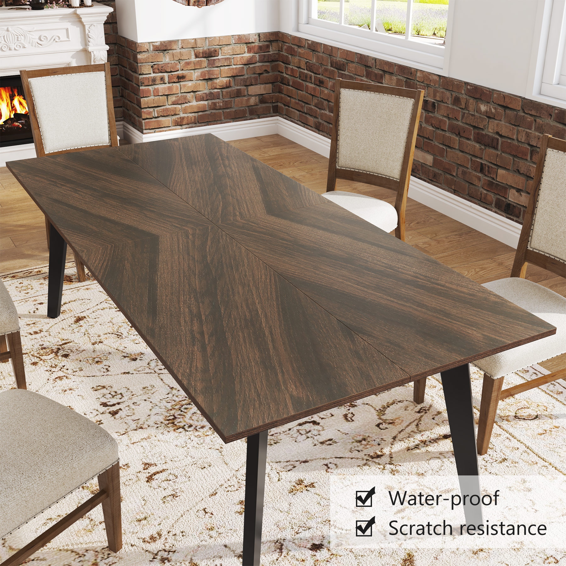 Rustic kitchen discount dining sets