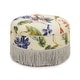 preview thumbnail 16 of 91, Yolanda 24" Upholstered Round Accent Ottoman