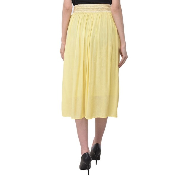 casual pull on skirts