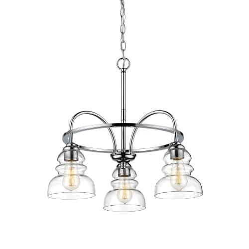 Millennium Lighting 7343 Brighton 3 Light 22 Wide Chandelier With Millennium Lighting 7343 Brighton 3 Light 22 Wide Chandelier With Gl Shades Free Shipping Today 23433208