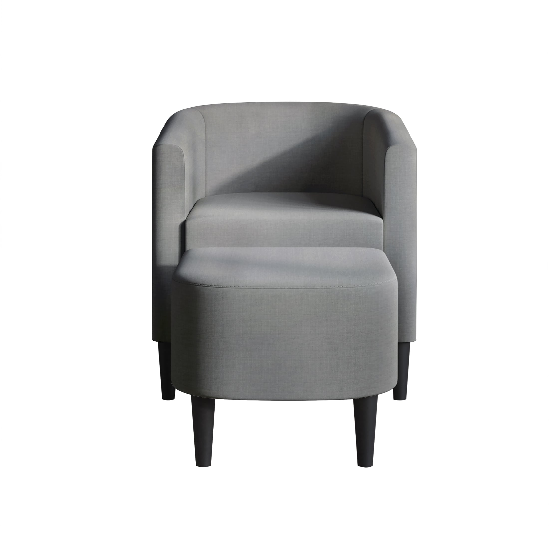CraftPorch Contemporary Linen Upholstered Accent Chair with
