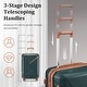 preview thumbnail 4 of 11, 14/20/24/28 4-Piece, Modern Expandable Luggage Sets with 360 Mute Spinner Wheels and TSA Lock, for Boarding Travel, Army Green