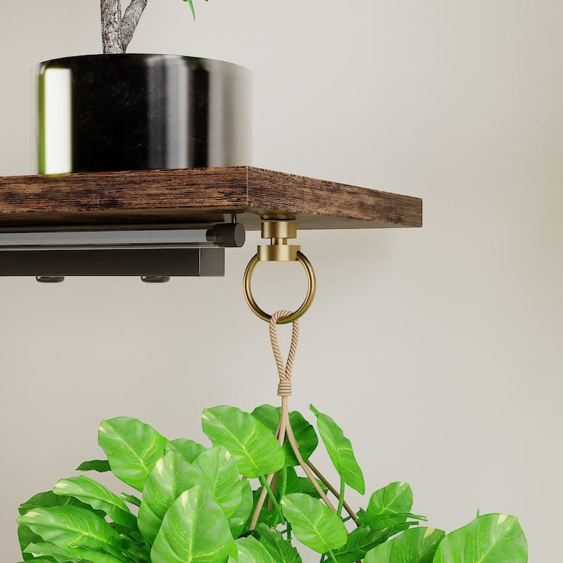 VECELO Indoor Plant Stand with Grow Lights 4 Styles 6/7/9 Shelves Adjustable Timer & Brightness Decorative Rack for Living Room