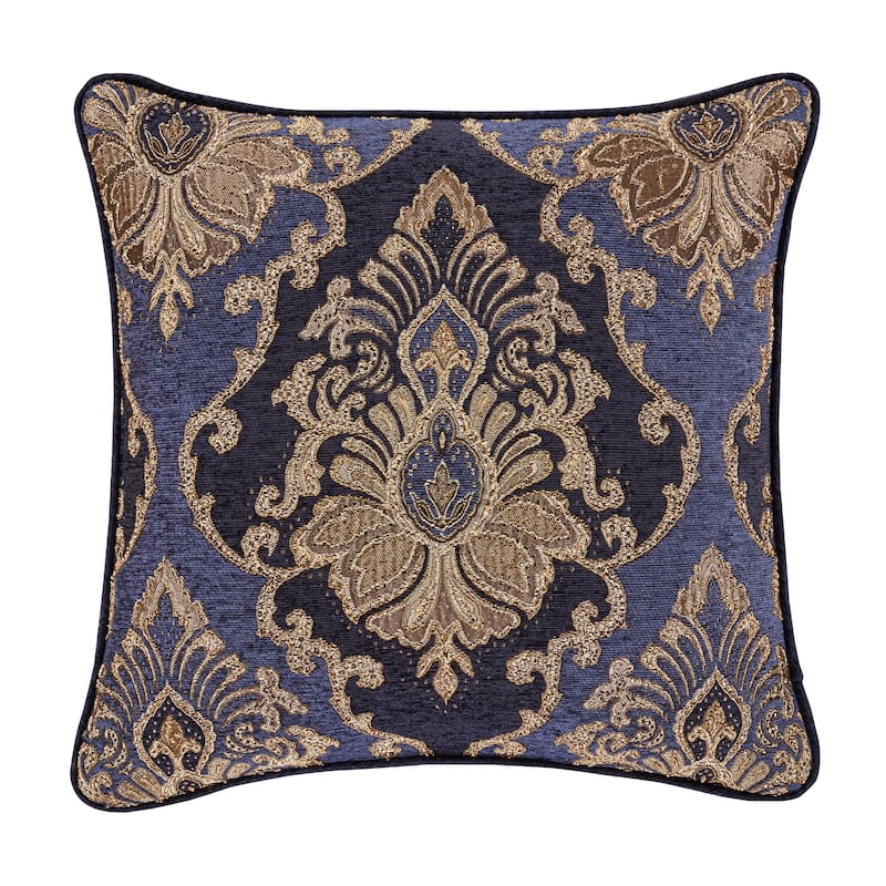 Five Queens Court Woodstock 20 Inch Square Decorative Throw Pillow