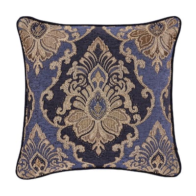 Five Queens Court Woodstock 20 Inch Square Decorative Throw Pillow