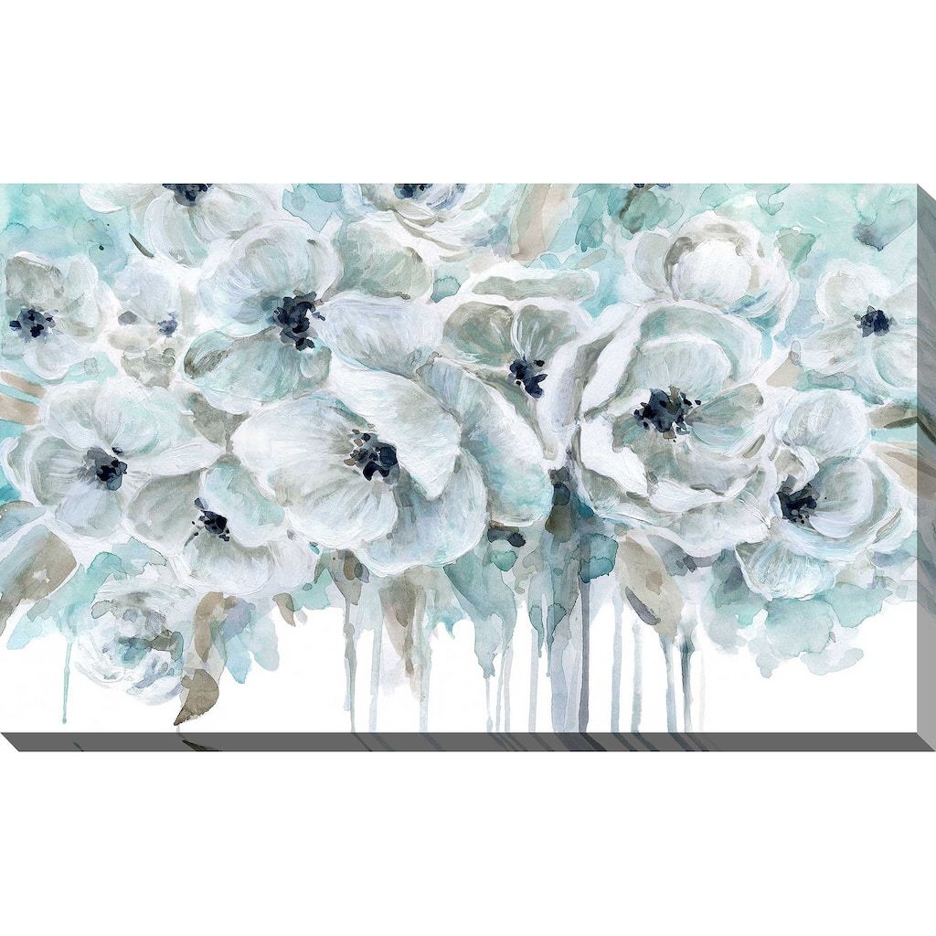 "Teal Harmony II " by Carol Robinson Print on Canvas