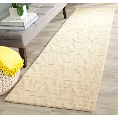 SAFAVIEH Handmade Florette Modern Wool Rug