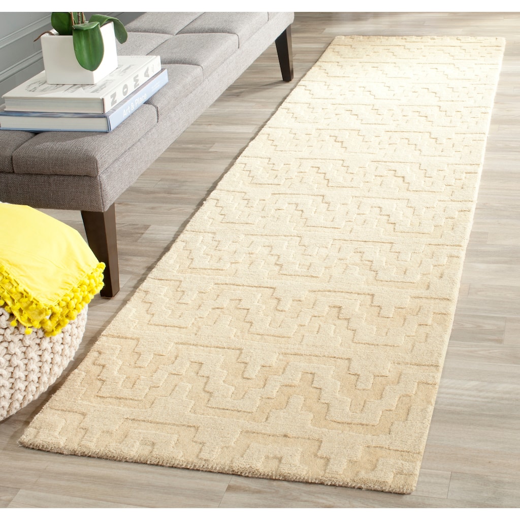SAFAVIEH Handmade Florette Modern Wool Rug