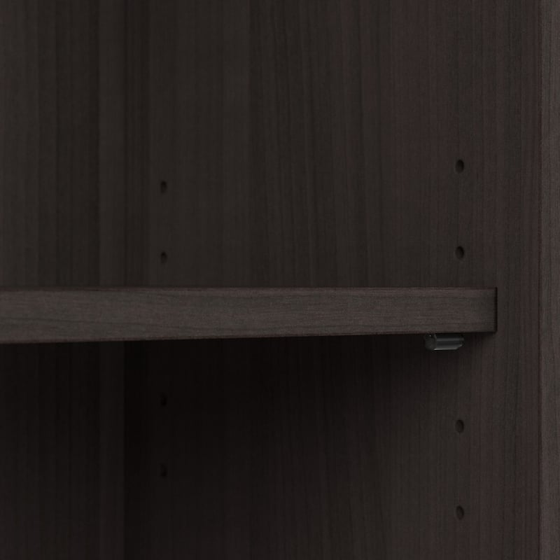 Bush Furniture Cabot Tall 5 Shelf Bookcase with Adjustable Shelves