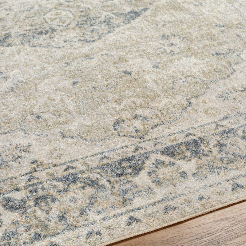 Livabliss Lillian Machine Washable Vintage Area Rug