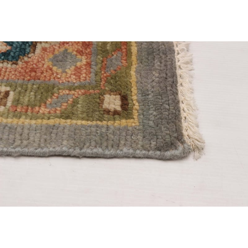 ECARPETGALLERY Hand-knotted Jules Serapi Grey Wool Rug - 8'9 x 12'0