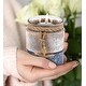 preview thumbnail 6 of 5, CoTa Global Silver Sea Starfish Candle Holder with Starfish Figure - 3.2″Lx2.8″Wx2.8″H