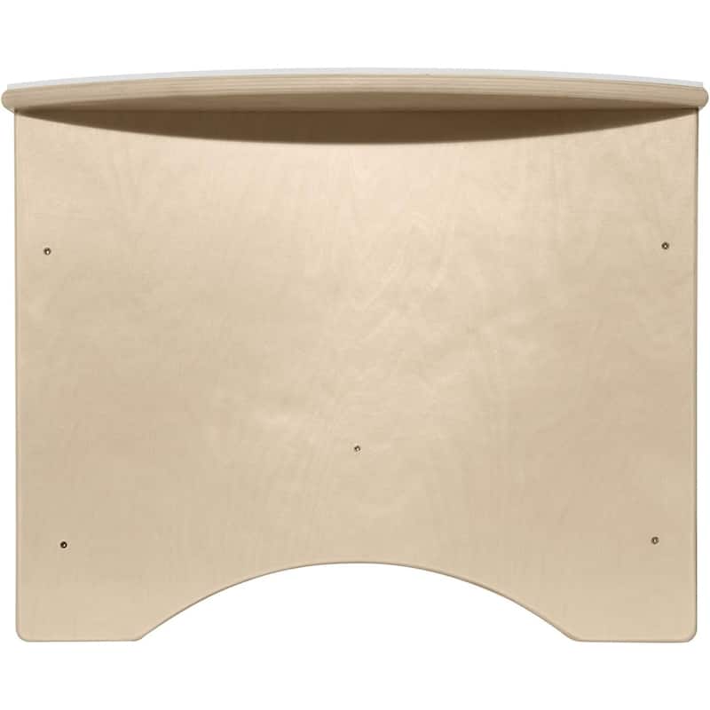 Wood Designs Baltic Birch Plywood 30" Kids Brilliant Light Table with Storage for Preschool, Kindergarten - 18"