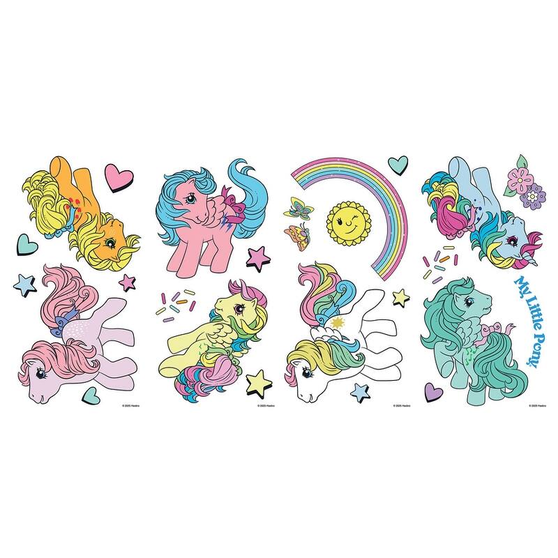 RoomMates My Little Pony Retro Characters Wall Decals