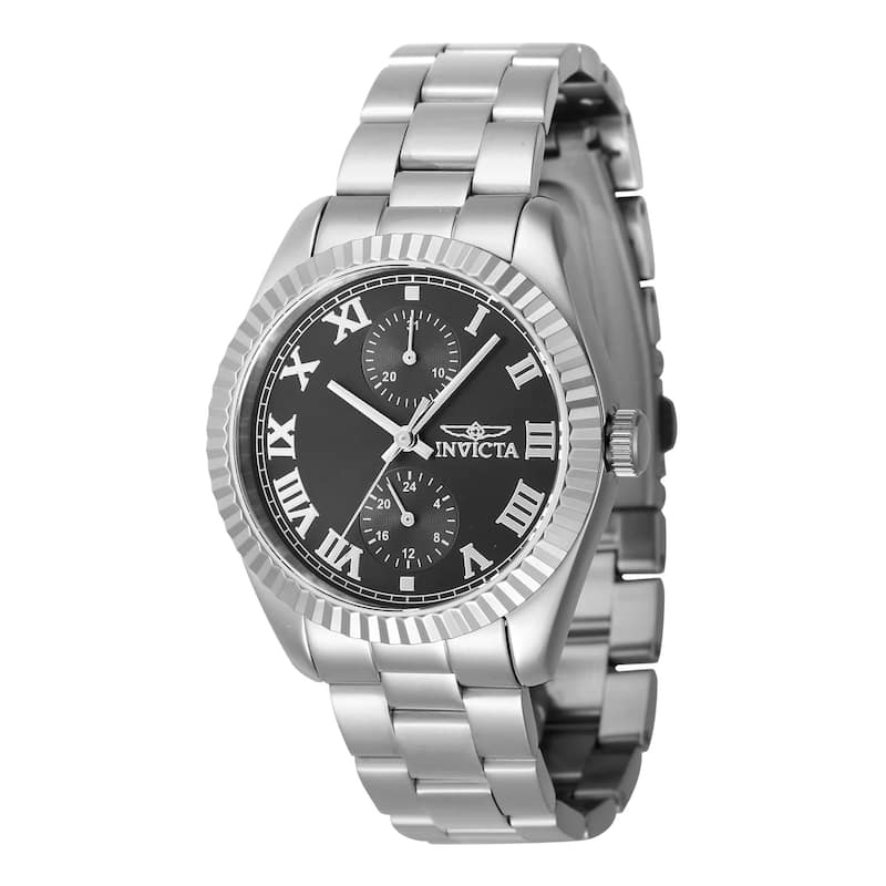 Invicta Men's 47434 Specialty Quartz Multifunction Black Dial Watch
