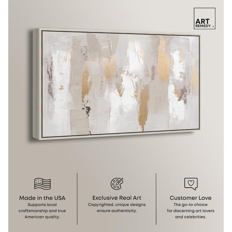 Gilded Brilliance II Canvas by Art Remedy