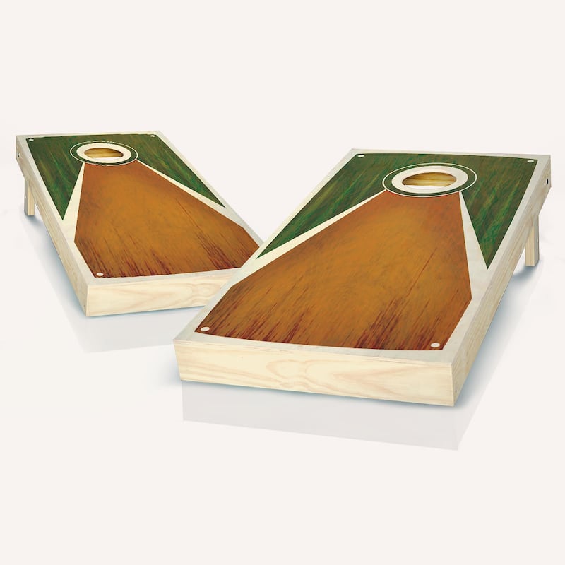 Tarpis Green Cornhole Board Outdoor Game Set