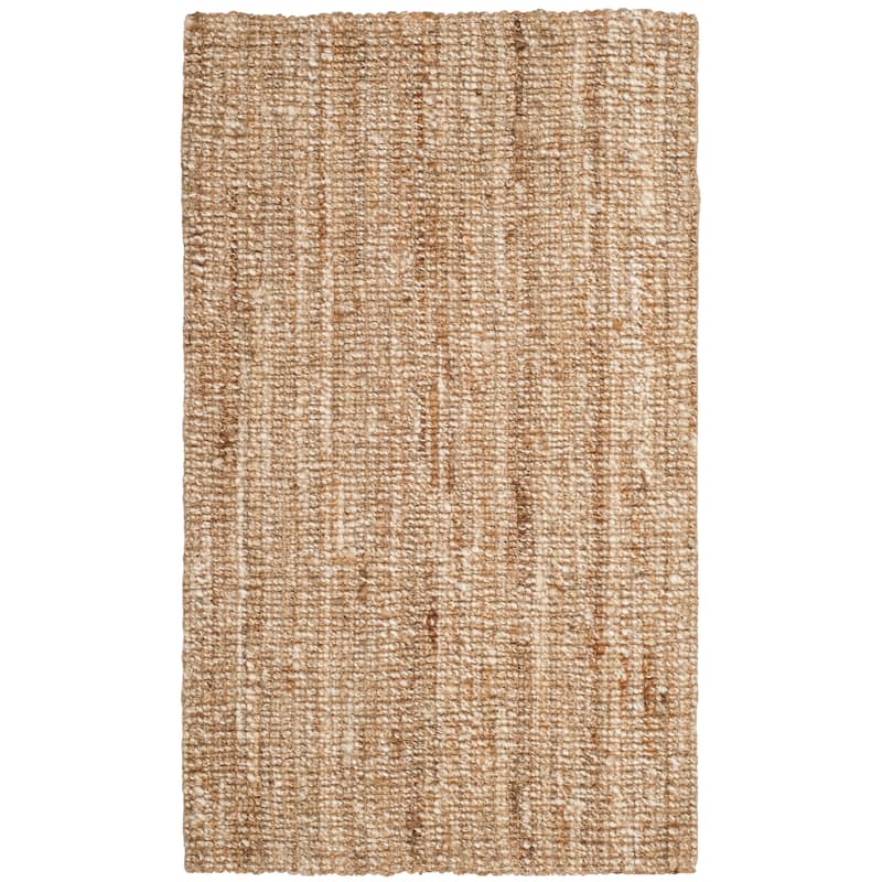 SAFAVIEH Jerneja Handmade Solid Chunky Jute Area Rug