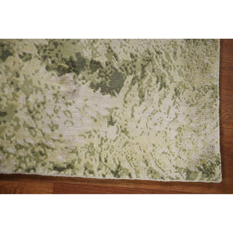 Modern / Abstract Rug Hand-Knotted Wool Carpet - 4'8"x 6'6"