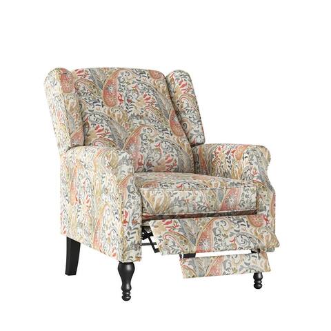 Copper Grove Hale Wingback Push Back Recliner Chair