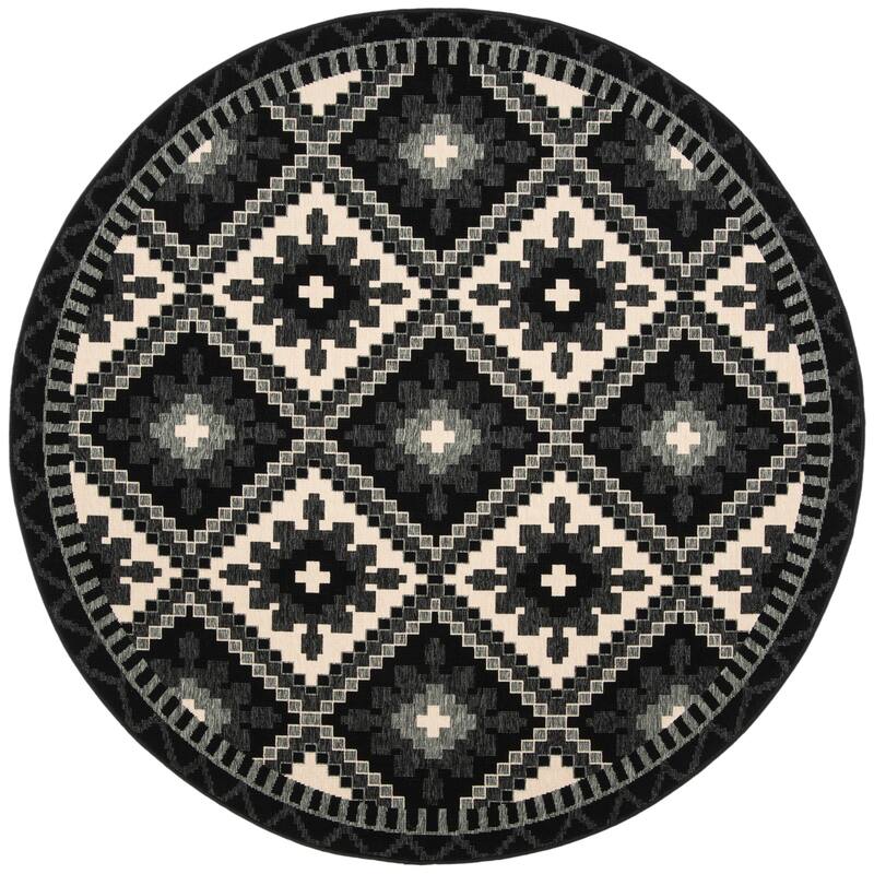 SAFAVIEH Veranda Bukuroshe Indoor/ Outdoor Waterproof Patio Backyard Rug
