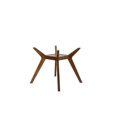 Carson Carrington Videbaek Walnut Dining Table ( BASE ONLY)