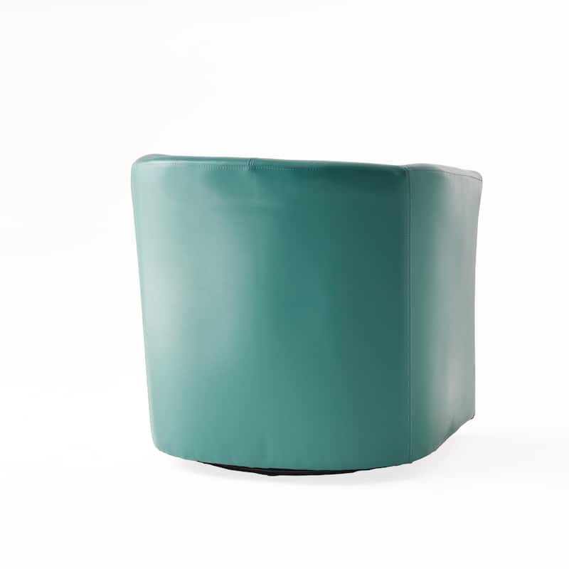 Daymian Swivel Club Chair by Christopher Knight Home