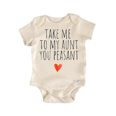 Aunt Auntie - Baby Boy Girl Clothes Infant Bodysuit Funny Cute Newborn