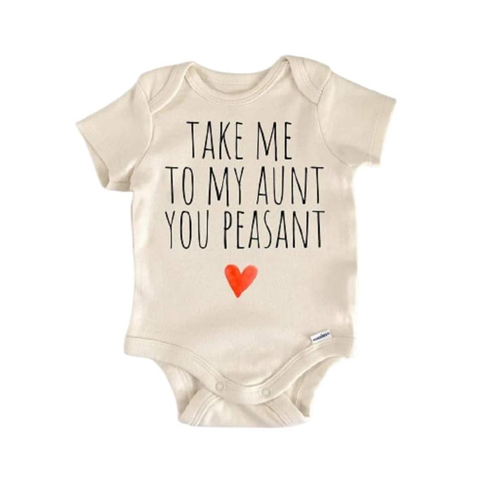 Aunt Auntie - Baby Boy Girl Clothes Infant Bodysuit Funny Cute Newborn