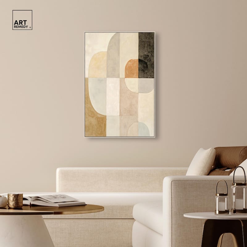 Overlapping Planes I Canvas by Art Remedy