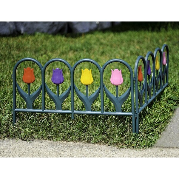 4 inch fence border Set Decorative Fence 4 Tulip Free Piece Shop Border 4 inch fence border Set Decorative Fence 4 Tulip Free Piece Shop Border