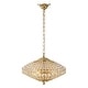 preview thumbnail 23 of 95, Retro French 4/5-Light Antique Brass Globe Crystal Chandelier for Living/Dining Room
