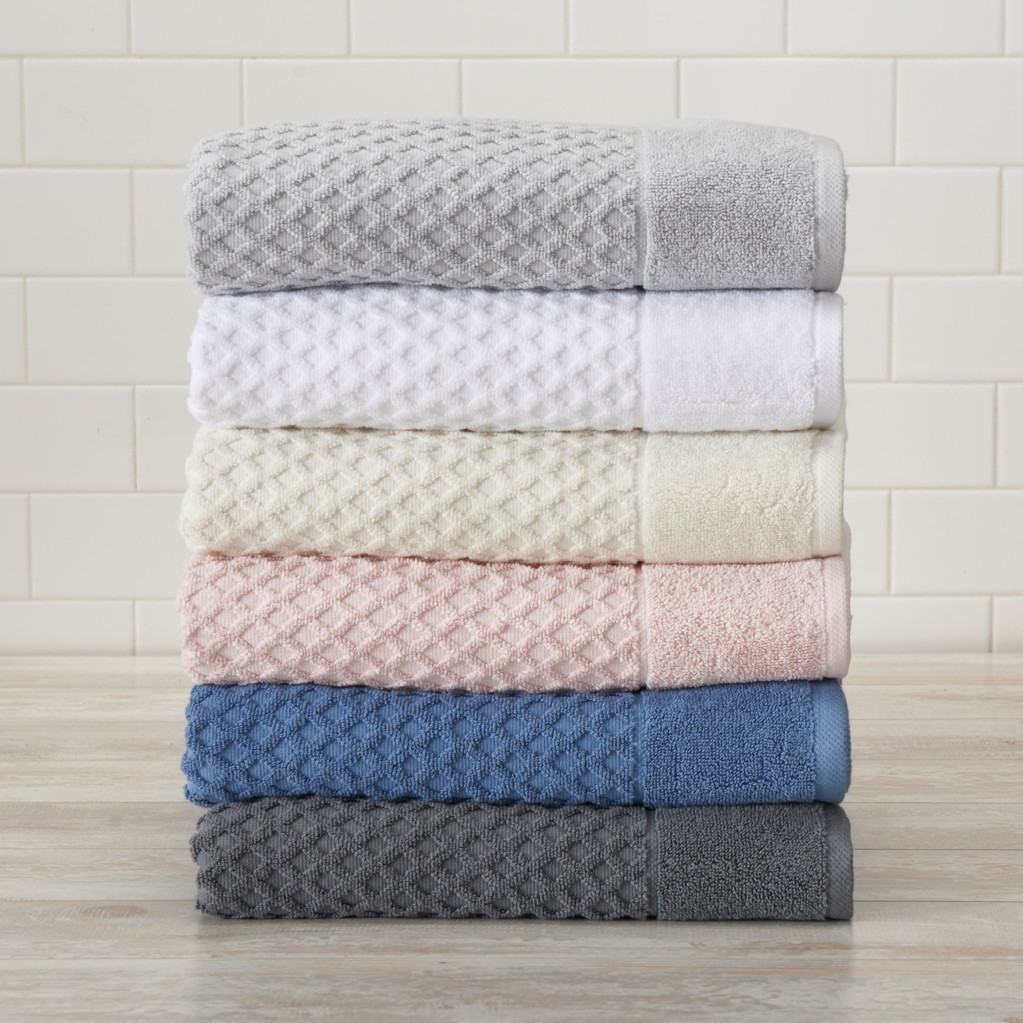 Cifelli Home Turkish Cotton 6 Piece Towel Set Luxury Hotel Quality - N/A -  Bed Bath & Beyond - 33344218