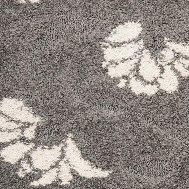 SAFAVIEH Florida Shag Neliha Floral 1.2-inch Thick Rug