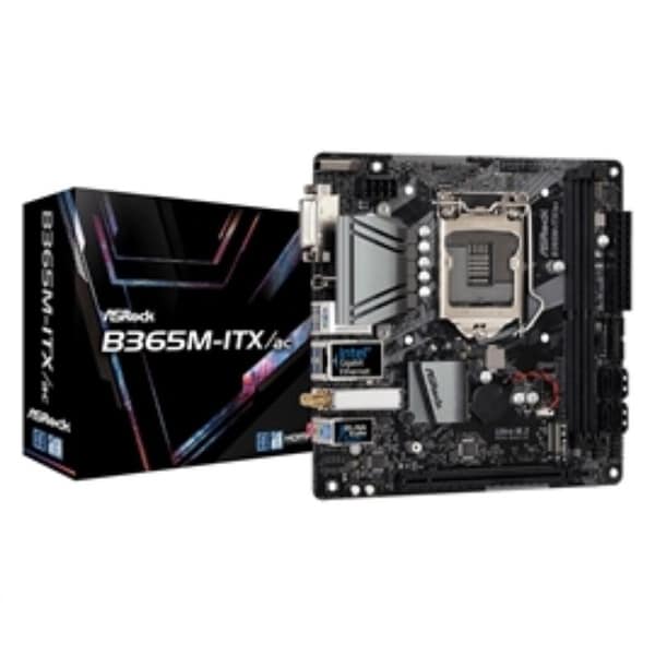 ASRock Motherboard B365M-ITX/ac Intel B365 S1151 DDR4 ITX WIFI Retail