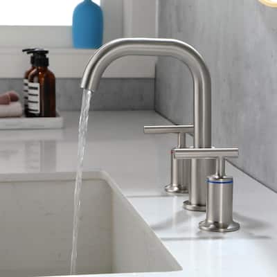 Topcraft 3 Colors 2-Handle Widespread Bathroom Sink Faucet