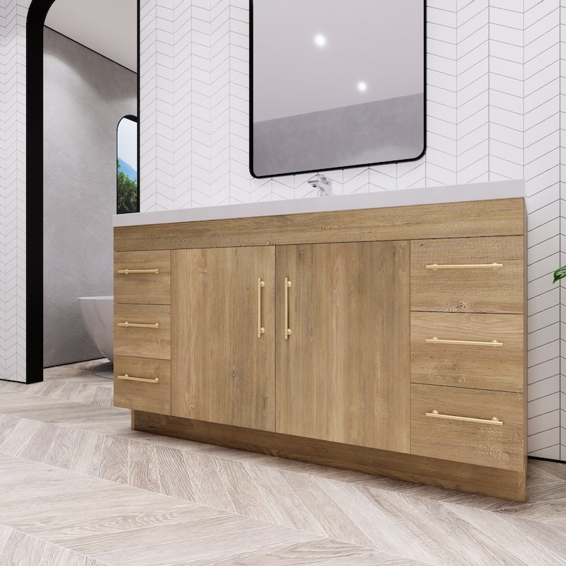 Eliza 60'' Freestanding Vanity with Single Sink